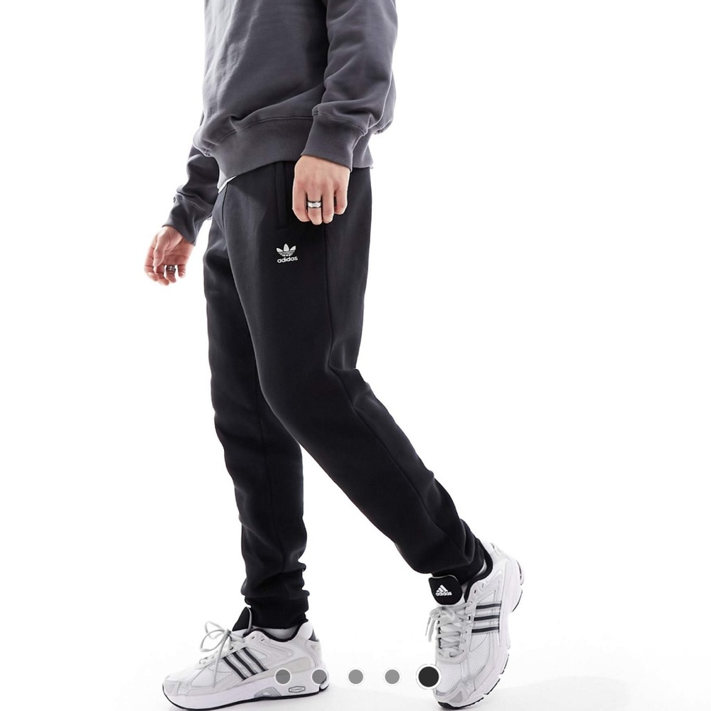 Adidas Men's Black Joggers